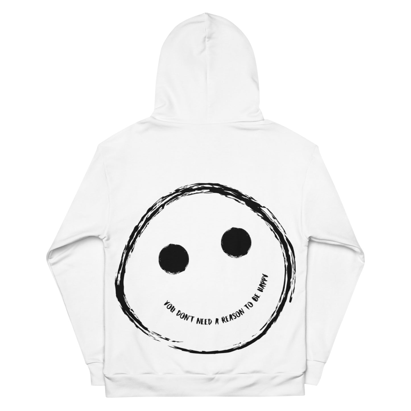 <BE HAPPY> Sacred Pullover - White