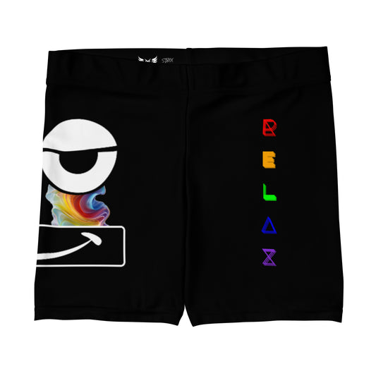 <RELAX> Distinct Queen Active Shorts - Black