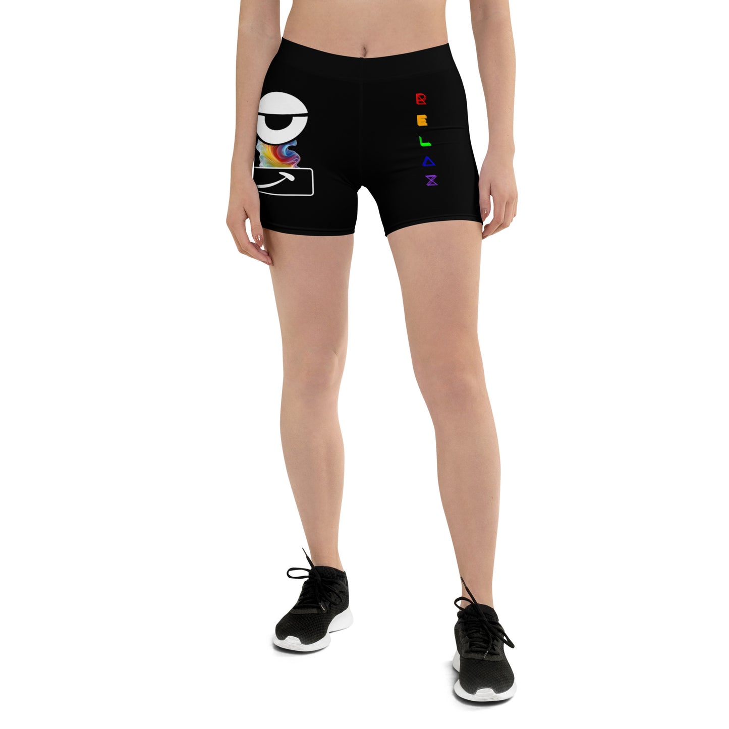 <RELAX> Distinct Queen Active Shorts - Black