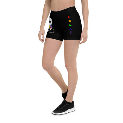 <RELAX> Distinct Queen Active Shorts - Black