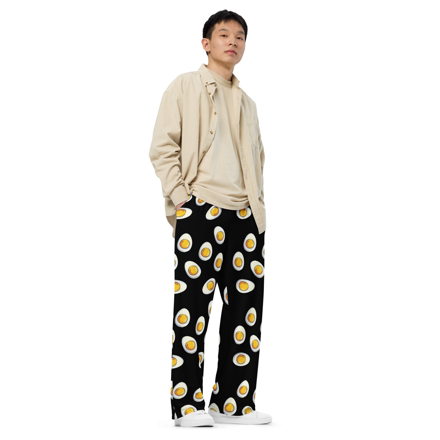 <DEVILED EGGS> Jersey Sweats - Black