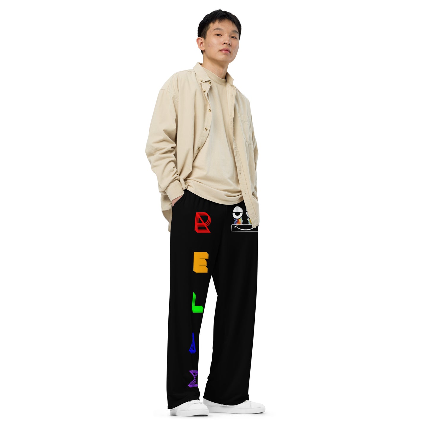 <RELAX> Jersey Sweats - Black