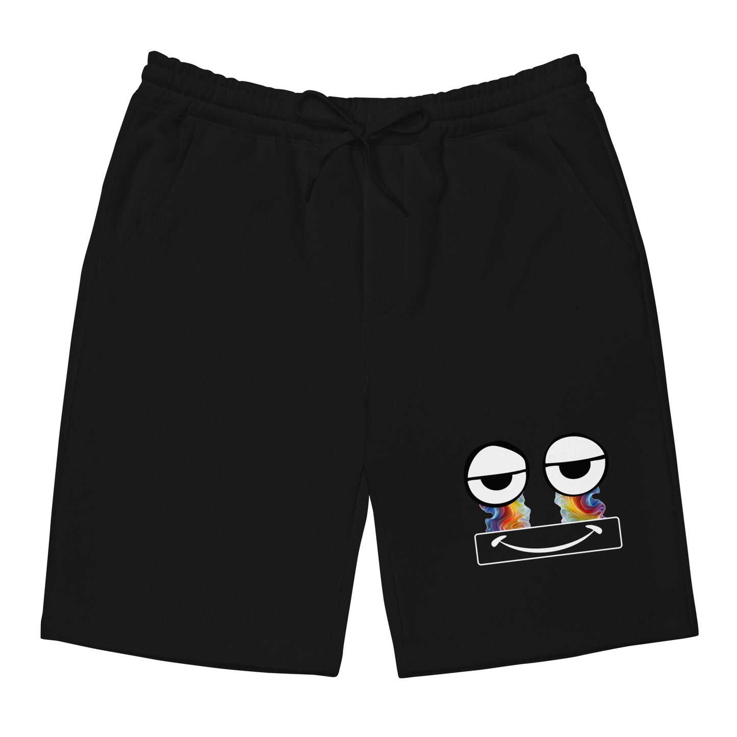 <RELAX> Fleece Shorts - Black