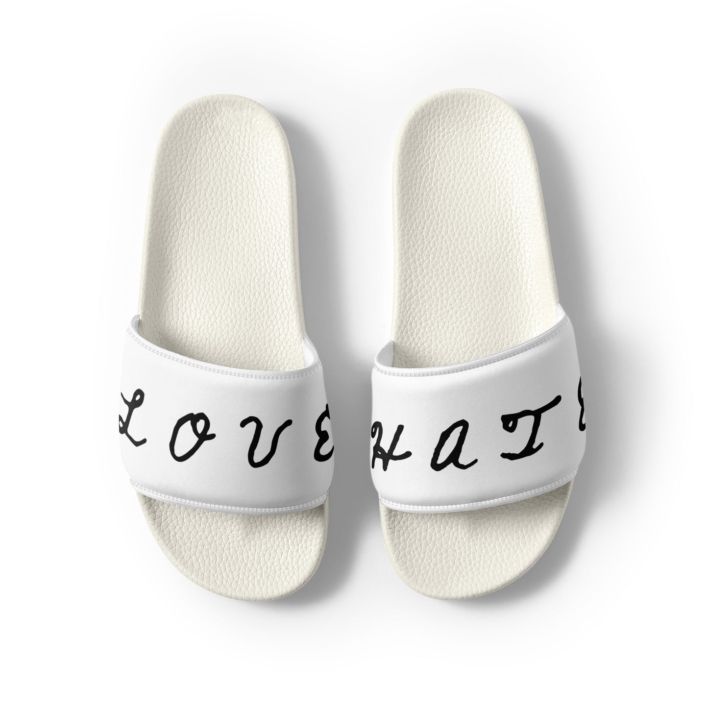 <LOVE + HATE> King Slides - White