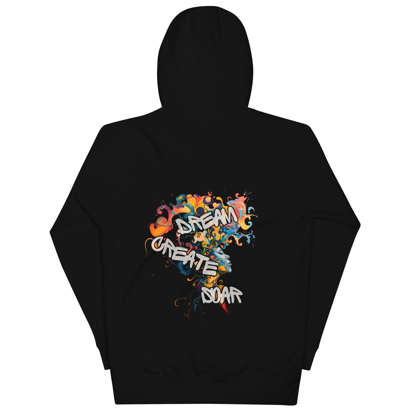 <INTENTIONAL DREAMER> Divine Pullover Hoodie - Black