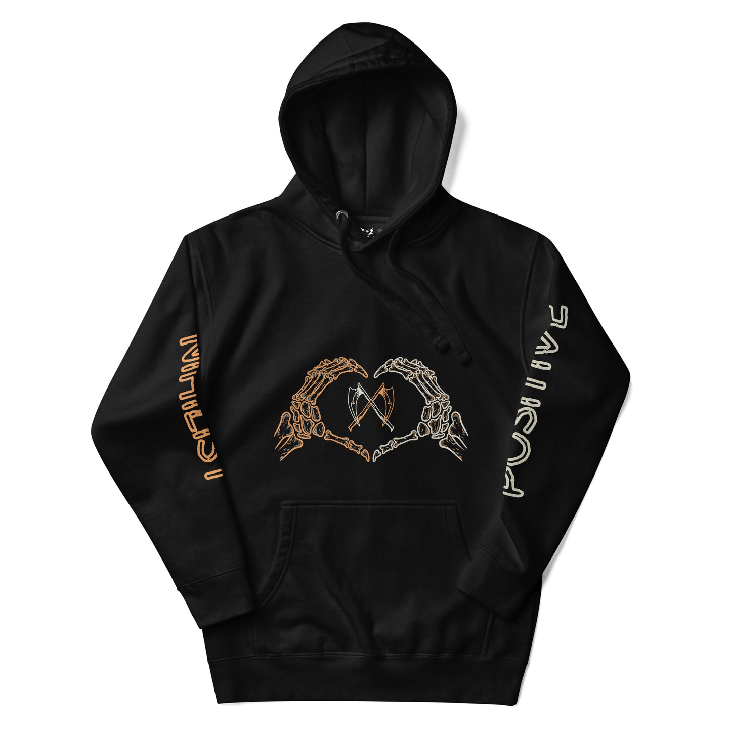 <POSITIVE NIHILIST> Divine Pullover Hoodie - Black